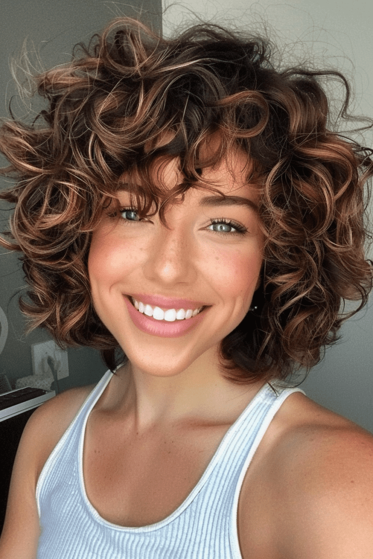 50 Dazzling Short Curly Hairstyles to Brighten Your Beauty Routine
