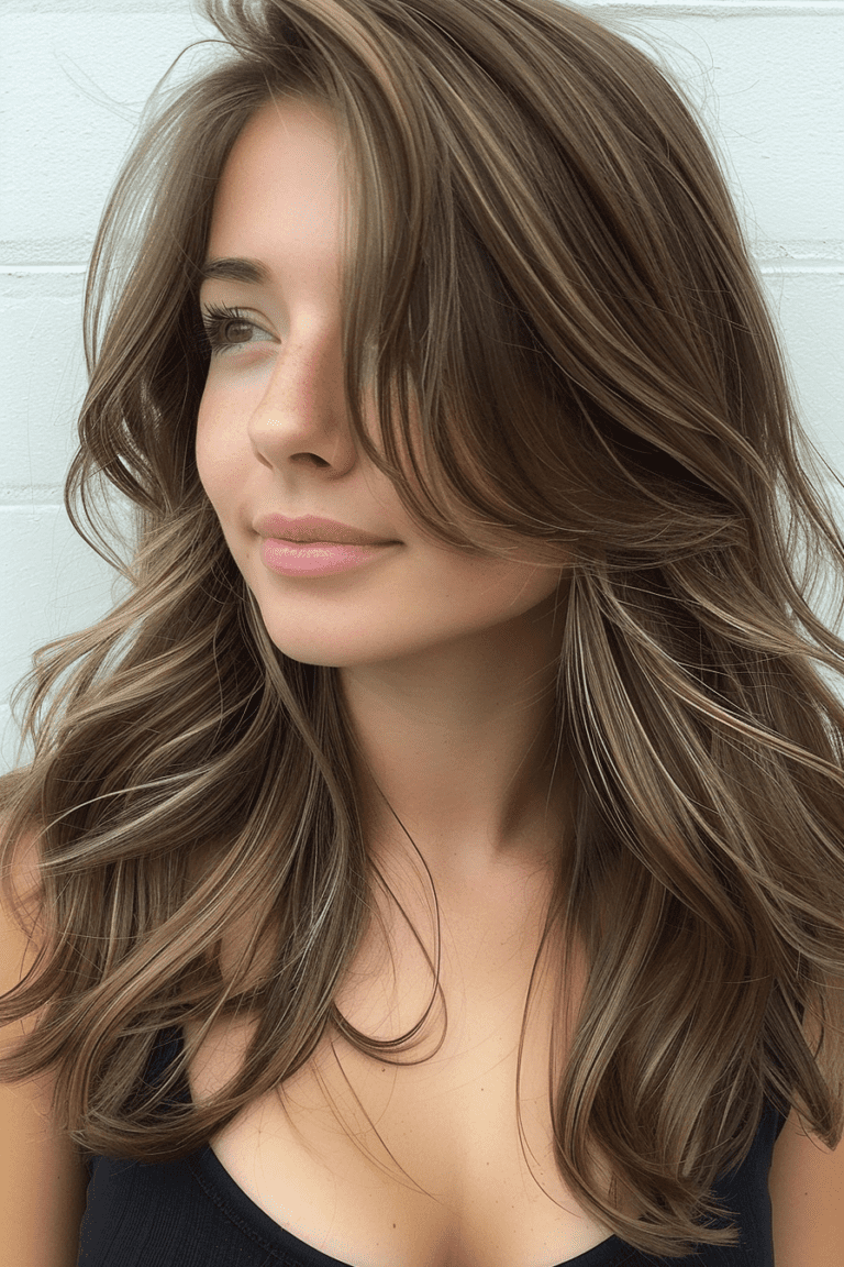 50 Gorgeous Inspirations: Light Brown Hair with Highlights and Lowlights for Every Occasion