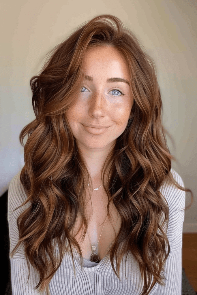 Brown and Bronze Hair Color