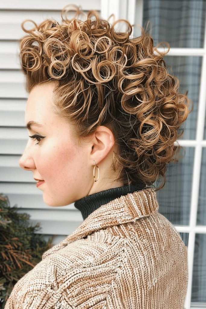 Effortless Natural hairstyle