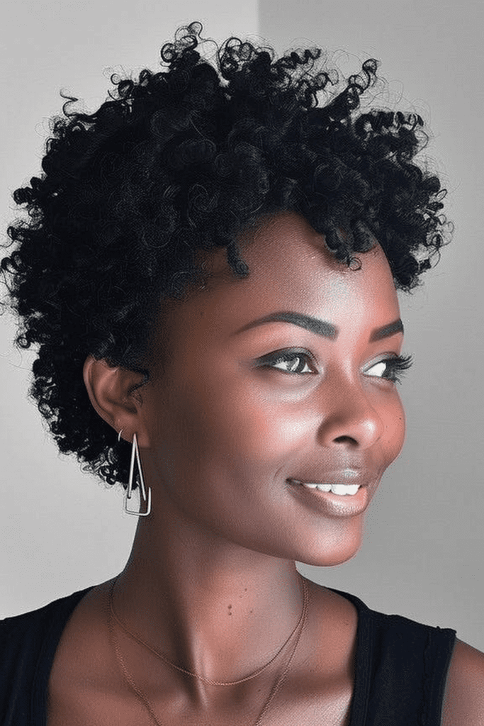 Short Hairstyle for Natural Hair