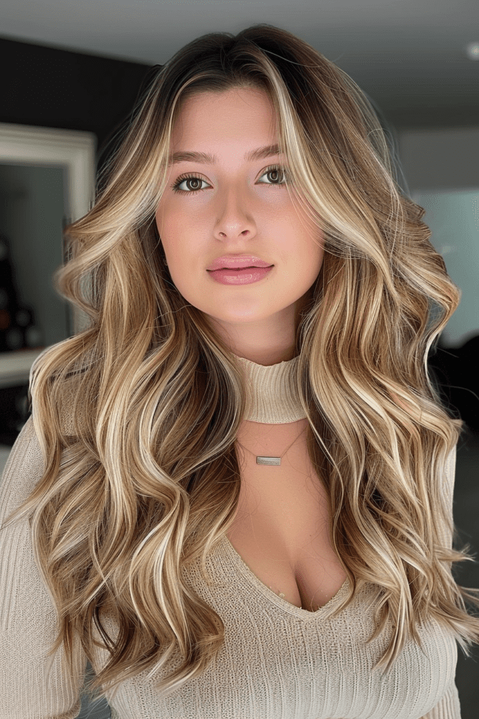 Brown and Blonde Balayage Hair Colors