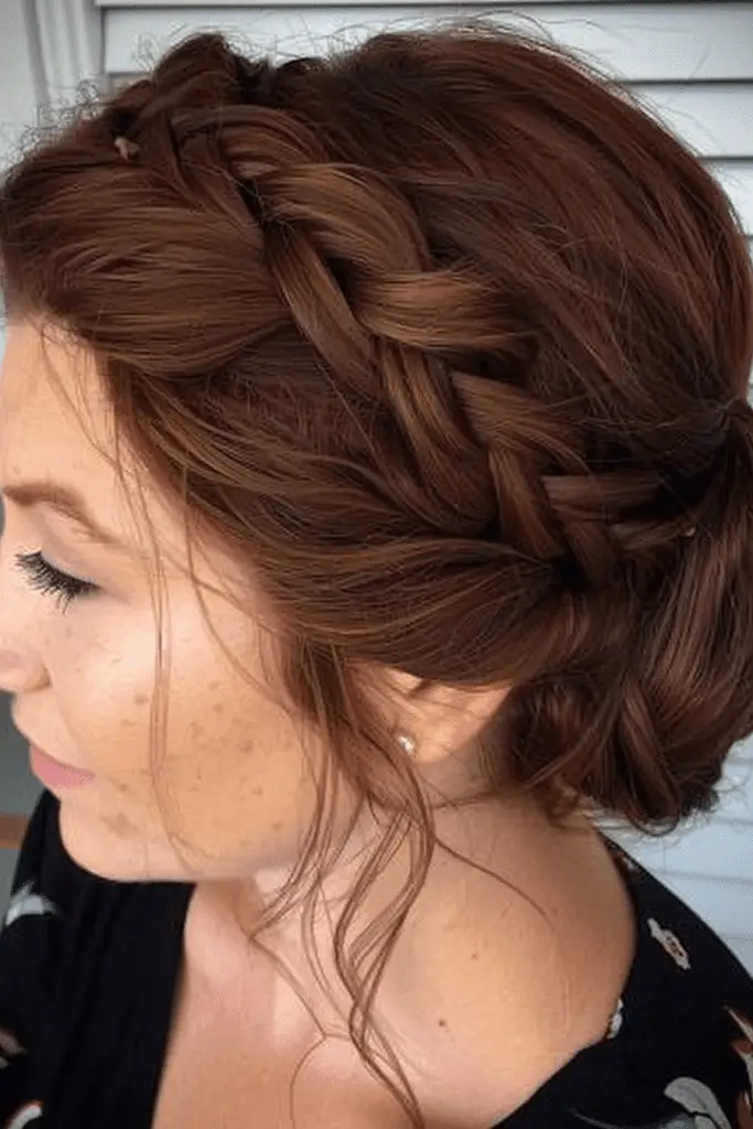 Gibson Tuck Updo With A Braid