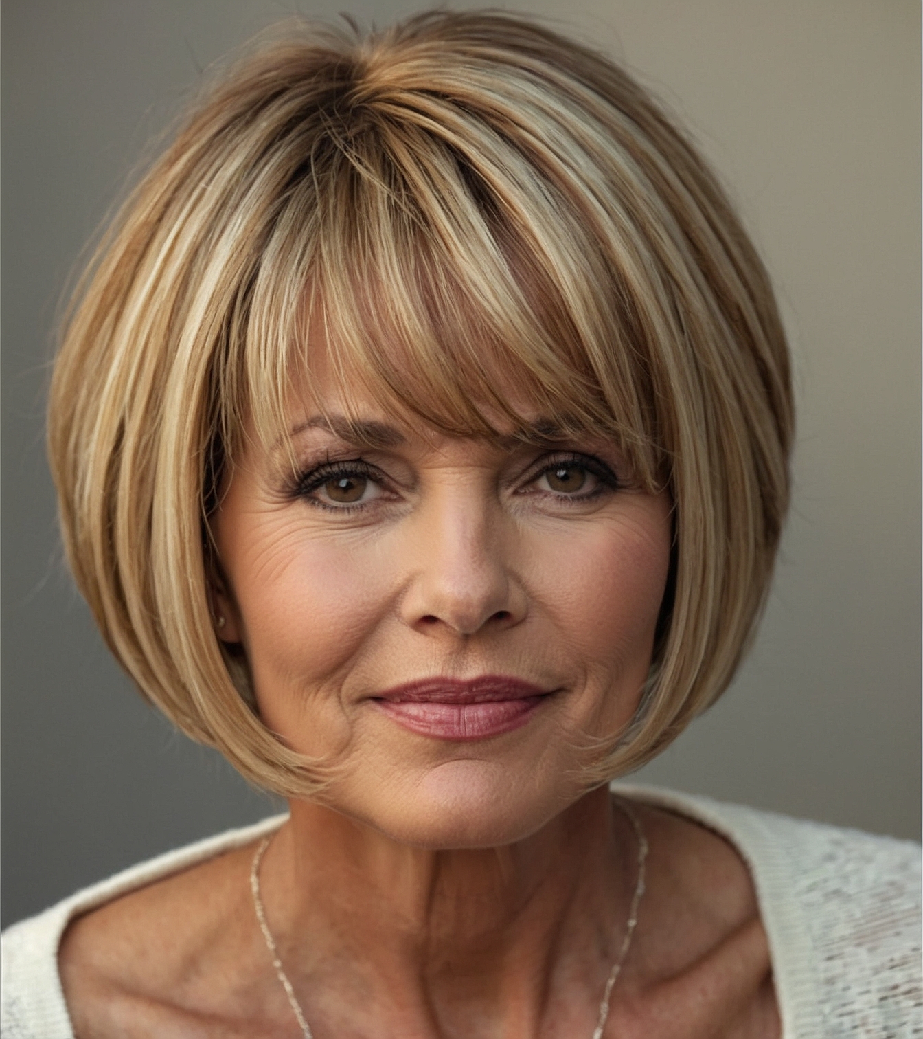 30 Hairstyles with Bangs for Women Over 60 - Trendy Hairstyles